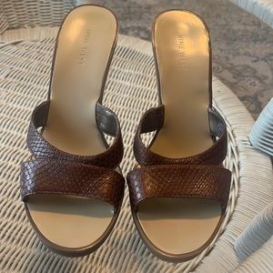 Nine West wedge sandals